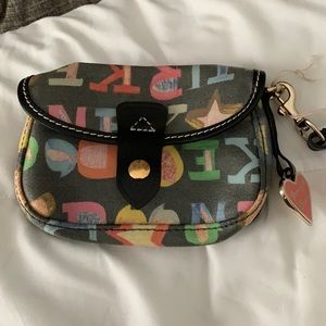 Dooney and Bourke flap wristlet
